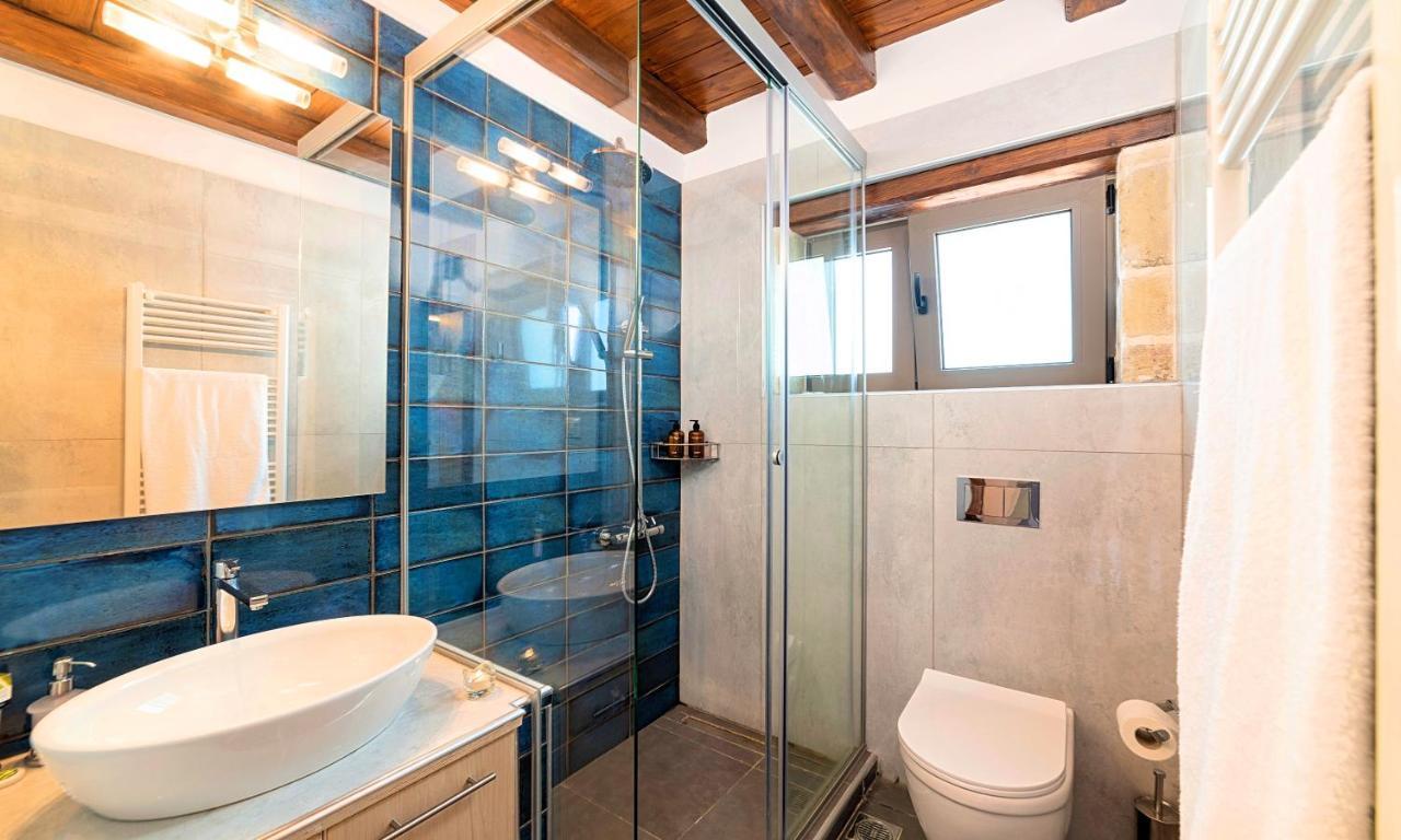 Steve Kois Villa Heated Pool Chania  Buitenkant foto