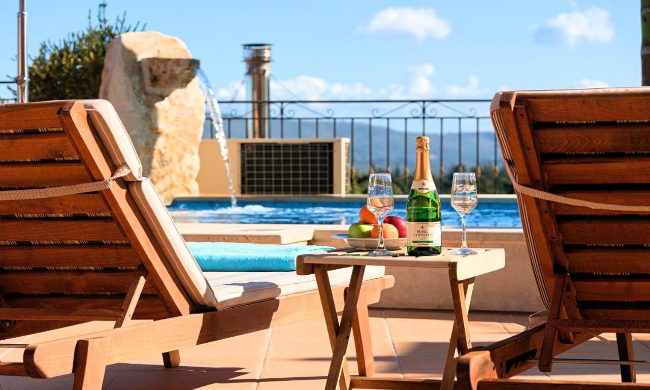 Steve Kois Villa Heated Pool Chania  Buitenkant foto