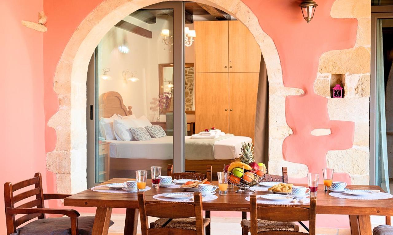 Steve Kois Villa Heated Pool Chania  Buitenkant foto