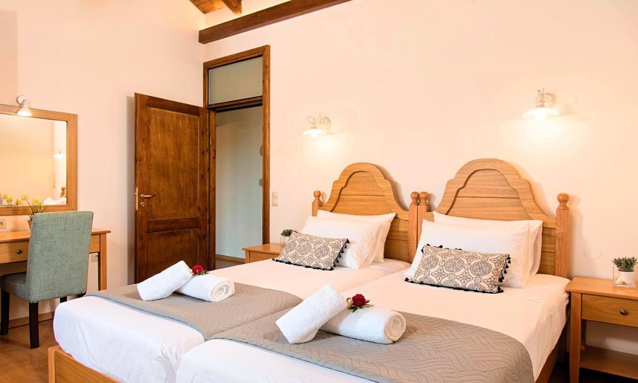 Steve Kois Villa Heated Pool Chania  Buitenkant foto